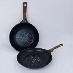 키친아트 IH 인덕션 후라이팬+궁중팬 28cm 세트