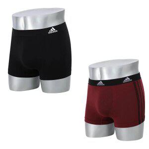 [아디다스] 퍼포먼스 심플 로고 남성 드로즈 2종 SET(와인+블랙)