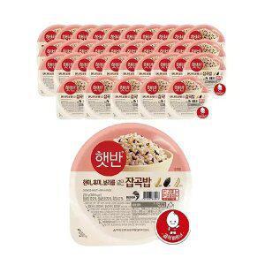 [CJ] 햇반 잡곡밥 210g, 36개
