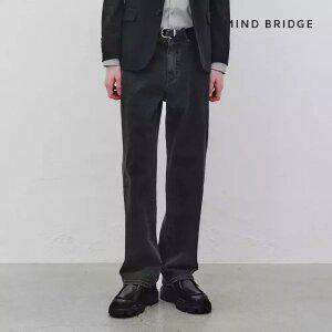 (단하루 4/1)[택가 89,900원]마인드브릿지 남성 [프리미엄]와이드데님팬츠_DG