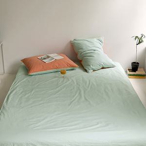 쁘리엘르 컬러샌드 60수 순면 매트리스커버, SS, 민트슈가, 1개