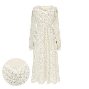 [S.페이지플린] 레이스셔링플라워원피스_S4AOP019C