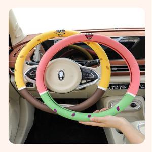 네모바지 스폰지밥 스펀지밥 뚱이 가죽 핸들 커버 핸들바 귀여운 인테리어 장식 꾸미기 굿즈