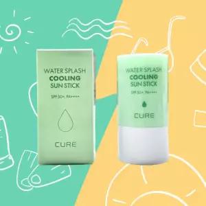 김정문알로에 라센스 로에 큐어 워터 스플래쉬 쿨링 선스틱 SPF50+ 썬스틱