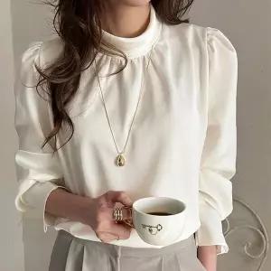 [난닝구] 테츠노 퍼프블라우스