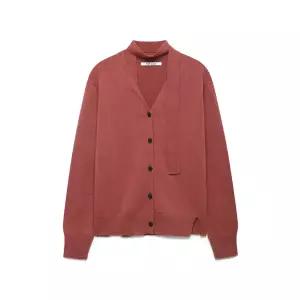 [롯데백화점]나이스클랍 울 100 브이넥 니트 가디건(N254PWK927)