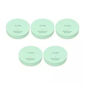 [셀러허브]김정문알로에 큐어 아쿠아 마일드 쿨링 선쿠션 25g(SPF50+) 본품 5개 Ss (S45013470)