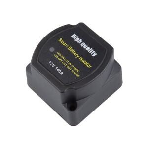 다이어텍 듀얼 배터리 스마트 아이솔레이터 12V 140A 전압 감지 분리 충전 릴레이 VSR 자동차 액세서리