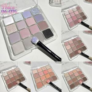 16색 선셋 컨투어 & 하이라이터 팔레트 방수 오래 지속되는 눈 얼굴 메이크업 남여공용공용 됨