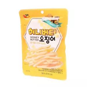 정화) 허니버터 오징어 30g(1타 5개입) 26.10.17달콤한 건조 간식 조미 건어포 디저트 봉지 술안주 맥주안