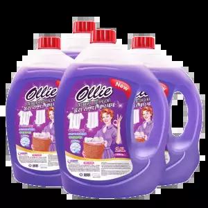 올리 라벤더 액체 물 세탁세제2.5LX4개 대용량 고농축 실내건조 중성세제 피부저자극