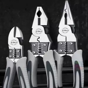 와이어 펜치 스트리퍼 압착공구 케이블 전기 피복 멀티전선 터미널기 뺀찌 스트립퍼