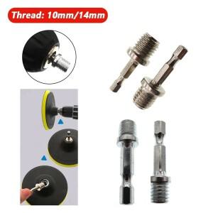 M14 M10 전기 드릴 앵글 그라인더 연결봉 나사 1410mm 어댑터 육각봉 변환 바 척 커넥터