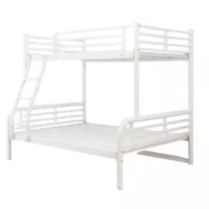 철제 성인 이층침대 분리형 원룸 기숙사 이층 낮은 블랙 벙커 수납 프레임