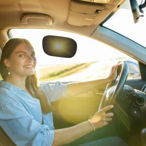 차량용 미니 스태틱 클링 창문 쉐이드 2팩, 자동차 사이드 자동차 창문 햇빛 가리개, 운전용 햇빛 차단 장치, 정전기 부착 선바이저 창문 베이비, 햇빛 가리개 앞유리 보호 액세서리