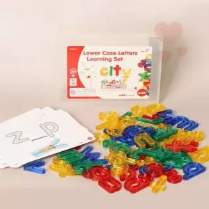 [EDX] 컬러투명블럭 영어알파벳 영어단어카드