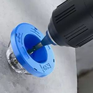 (색상 드릴공구먼지커버)EA 드릴 집진기 분진 방지 커버 작업실 청소 도구