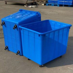 플라스틱 사각 고무통 674535CM 농업용 사각다라이 블루 90 200 다라이