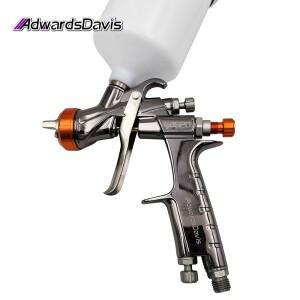 HVLP 고분사 1.31.4mm 중력식 스프레이 건 자동차 판금 가구 페인트 바니시 UV