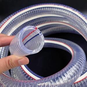 1M 투명 소프트 PVC 배관 호스 ID.10 13 16 19 22 25mm 고 워터 펌프 플렉시블 튜브 오일