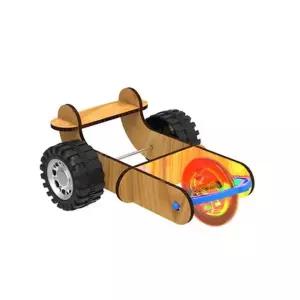 2in1 LED 자이로 자동차 팽이 반짝반짝 1개