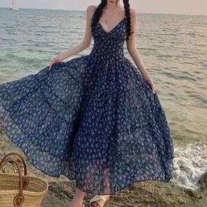 비치원피스 슬리브리스 롱원피스 비치 F006787_(가슴패드)스트링