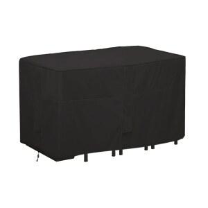 이지방 야외 바 높이 다이닝 세트 커버 헤비 듀티 방수 파티오 테이블 직사각형 6 - 76인치 롱 하이탑