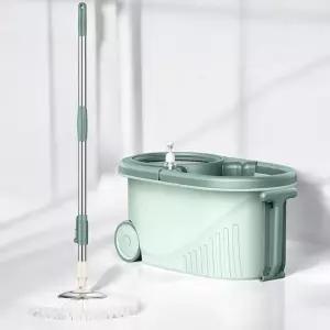 [제이커머스]게더릭 그린 회전식 물걸레 청소기 회전청소기 회전걸레 회전물걸레 스핀청소기 탈수청소기