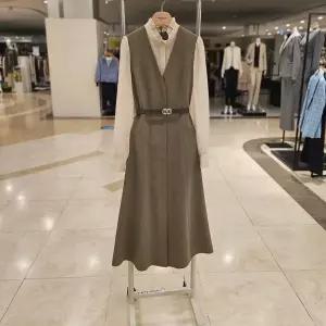 [하프클럽/미니멈]블라우스 레이어드  원피스  M1AGWO1920M