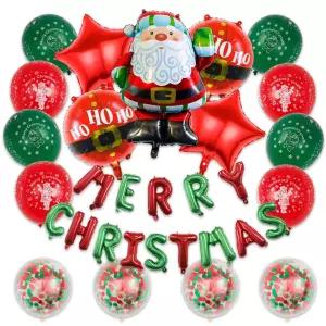 [퍼니메이커]메리크리스마스 풍선세트 이벤트 홈파티 홈데코 풍선 이벤트풍선 파티풍선 생일파티풍선