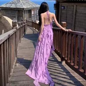 원피스 여성용 바캉스 쉬폰 조거풍 롱스커트 추천각 OOTD1