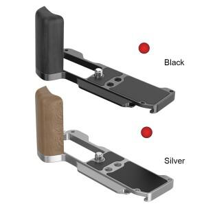 호환 나무 카메라 핸드 그립 알루미늄 베이스 L 보드 QR 핸들 플레이트 (후지필름 X-M5 액세서리용)