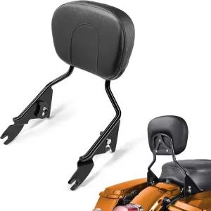 PBYMT 분리형 조수석 등받이 할리 데이비슨 투어링 스트리트 글라이드 로드 킹 일렉트라 2009-2024 글로스