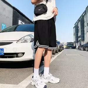 남자농구운동복바지 남성 스포츠 반바지 농구복 빅사이즈 와이드