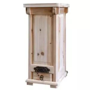 [무료배송] 삼나무 원목뒤주 20KG 쌀통 쌀보관함 쌀독