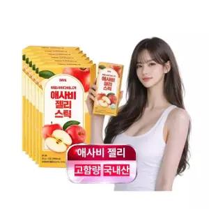 애사비 젤리 구미 스틱 애플사이다비니거 유기농 사과초모식초 유기산 초산균 20gx15포 6개