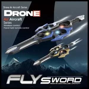 호환  2.4G RC 플라잉 소드 드론 쿼드콥터 폼 원격 조종 비행기 고도 유지 핸드 컨트롤 항공기 전동 비행