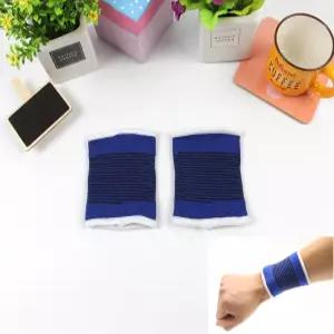손목보호대 헬스 테니스 골프 아대 밴드형 스포츠 블루 손목밴드 2P