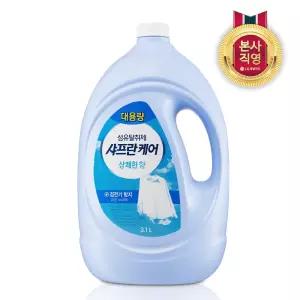 샤프란케어 대용량 섬유탈취제 상쾌한향 리필 3.1L