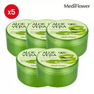 [메디플라워] 알로에베라 프레시 수딩젤 300mlx5