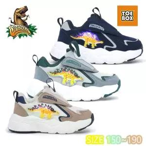 [토박스](강남점)[다이노솔즈]스테고 컨투어 벨크로 라이팅 공룡 운동화 DNKCD3TSSC11 3색상