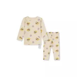 [탑텐키즈](신세계 사우스시티)25 년 SS (공용) 유아 뱀부 9부 골지 라운지세트 MKF5UI3301