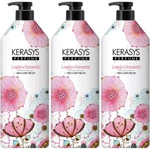 케라시스 러블리 앤 로맨틱 퍼퓸 샴푸 3입