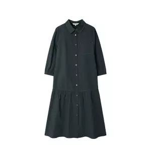 [요하넥스]셔츠 카라 셔링 원피스 Z5B5D100 1_P401837968