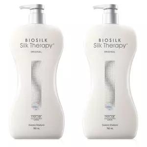 실크테라피 오리지널 모발 두피 청결 에센스 샴푸 700ml 2개