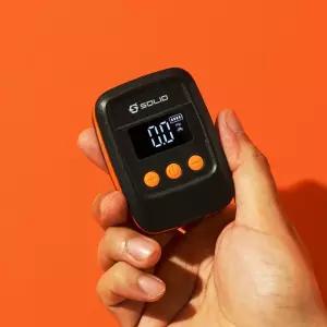 솔리드 에어펌프 자전거 타이어 공기압 공기주입기 바람 무선 전동 펌프 S-B04