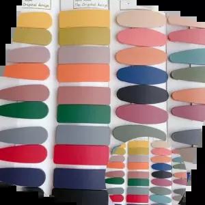 집게머리핀 똑딱이핀 파스텔톤 컬러 헤어핀 여성 액세서리 세트