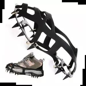 전천후 18핀 짚신형 아이젠 블랙 L사이즈 265-285MM