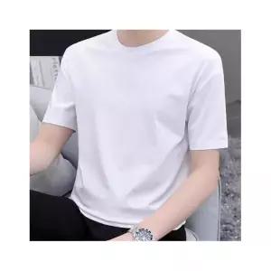 더블유쇼핑 여름 편안한 쿨 상의 라운드 반팔티 빅사이즈 티셔츠