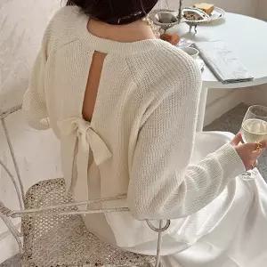 [난닝구] 랑엘샤 뒷트임리본니트